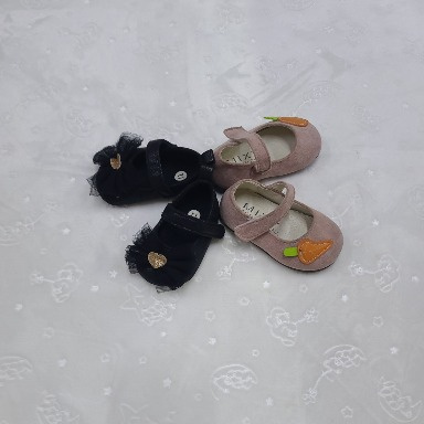 Girls Prewalker Shoes with Velcro Strap for Baby’s First Steps