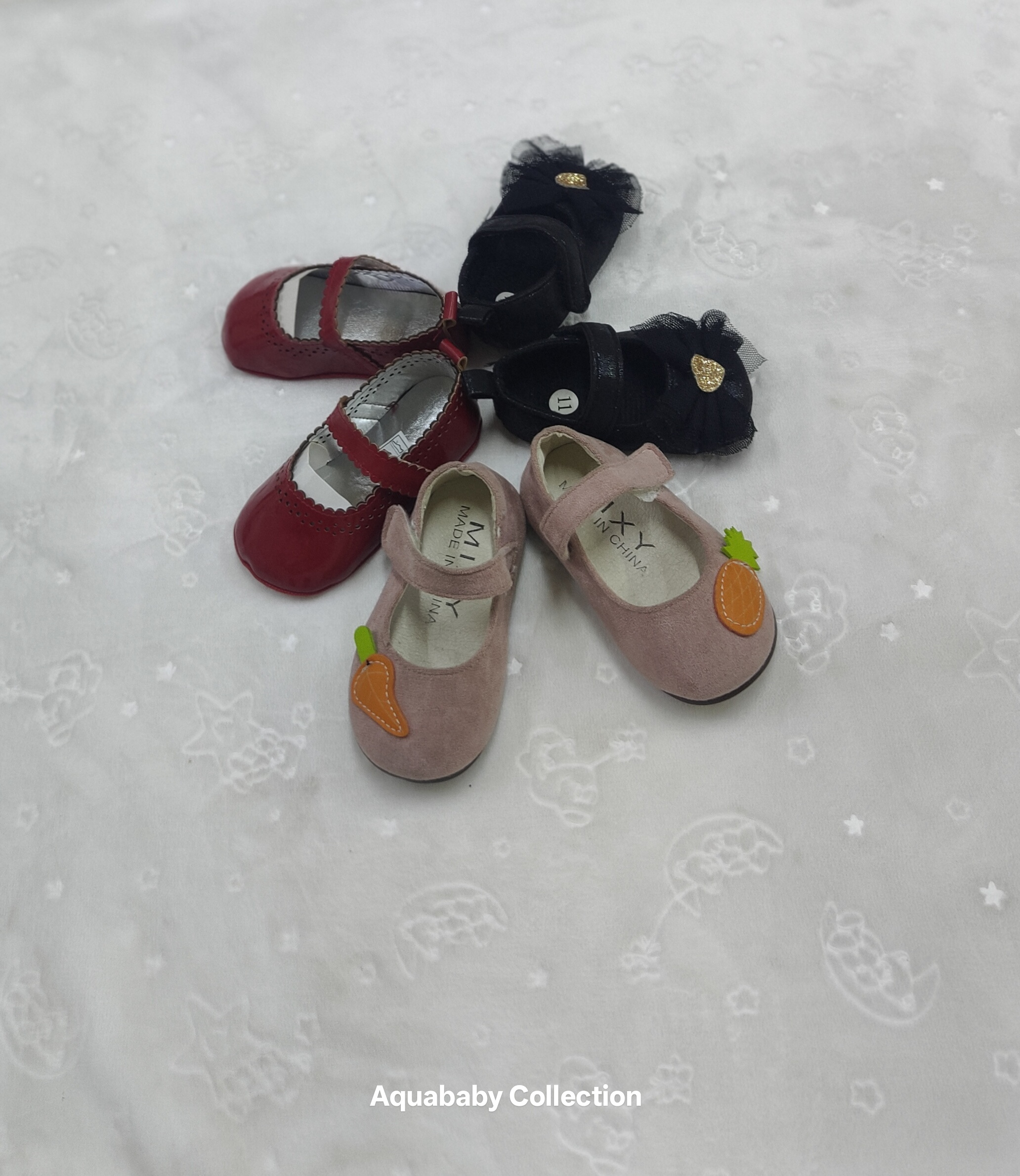 Girls Prewalker Shoes with Velcro Strap for Baby’s First Steps