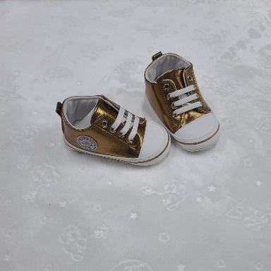 Papulin High-Top Prewalker Sneakers Size 19 – Baby First Walker Shoes