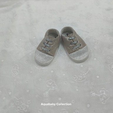 Funny Baby Soft-Soled Pre-Walker Sneakers – Size 17 (0–4 Months)