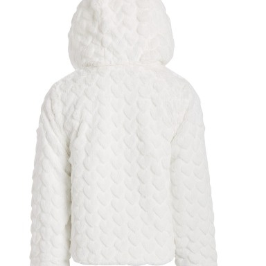 Bebitof Dotted Velsoft Baby Hooded Cardigan (0–12 Months)