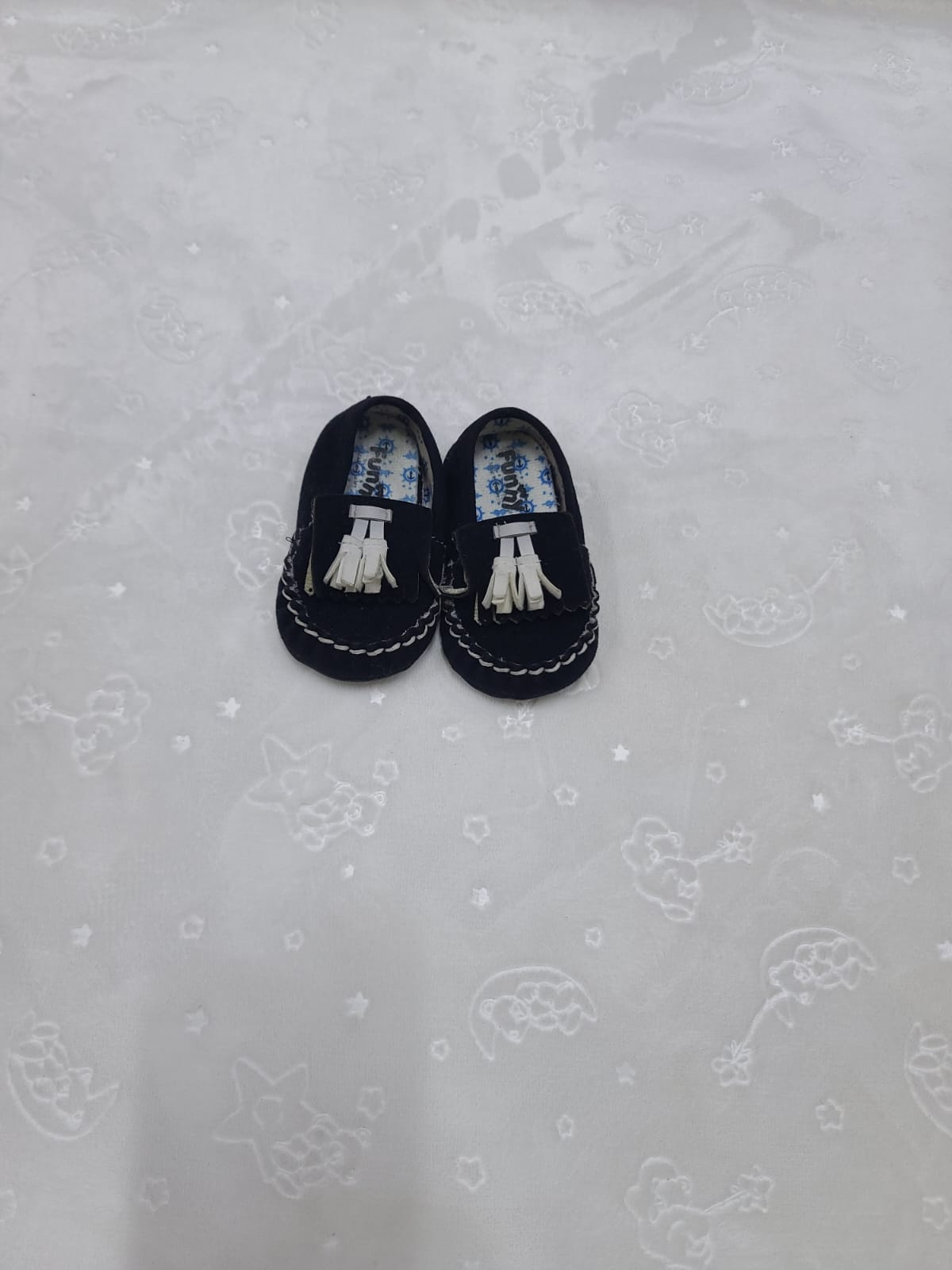 Baby Tassel Prewalker Loafers – Size 17 Navy & Size 18 Burgundy (0–9 Months)