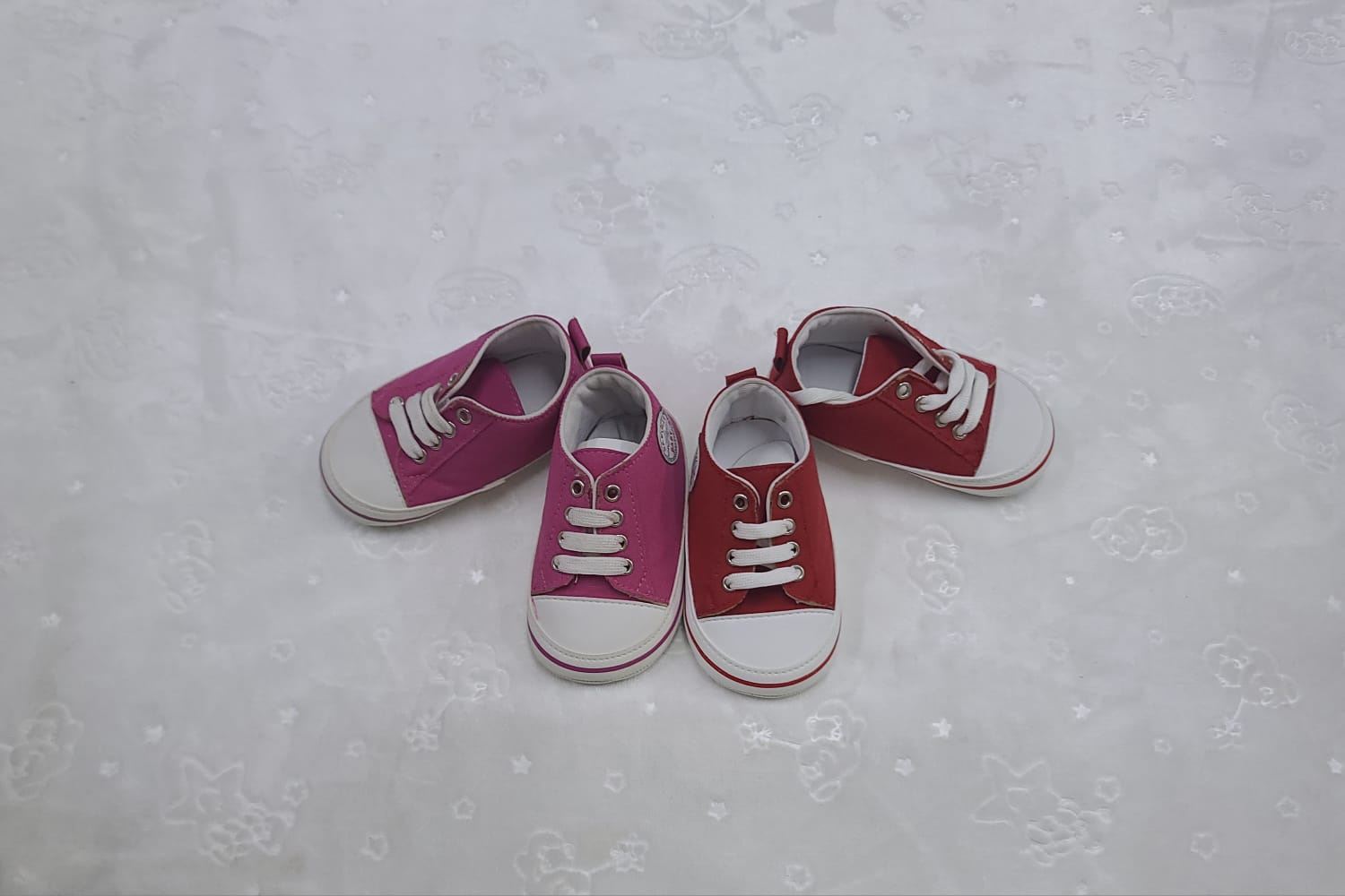 Papulin Canvas Baby Prewalker Sneakers – Size 18 (4–9 Months)