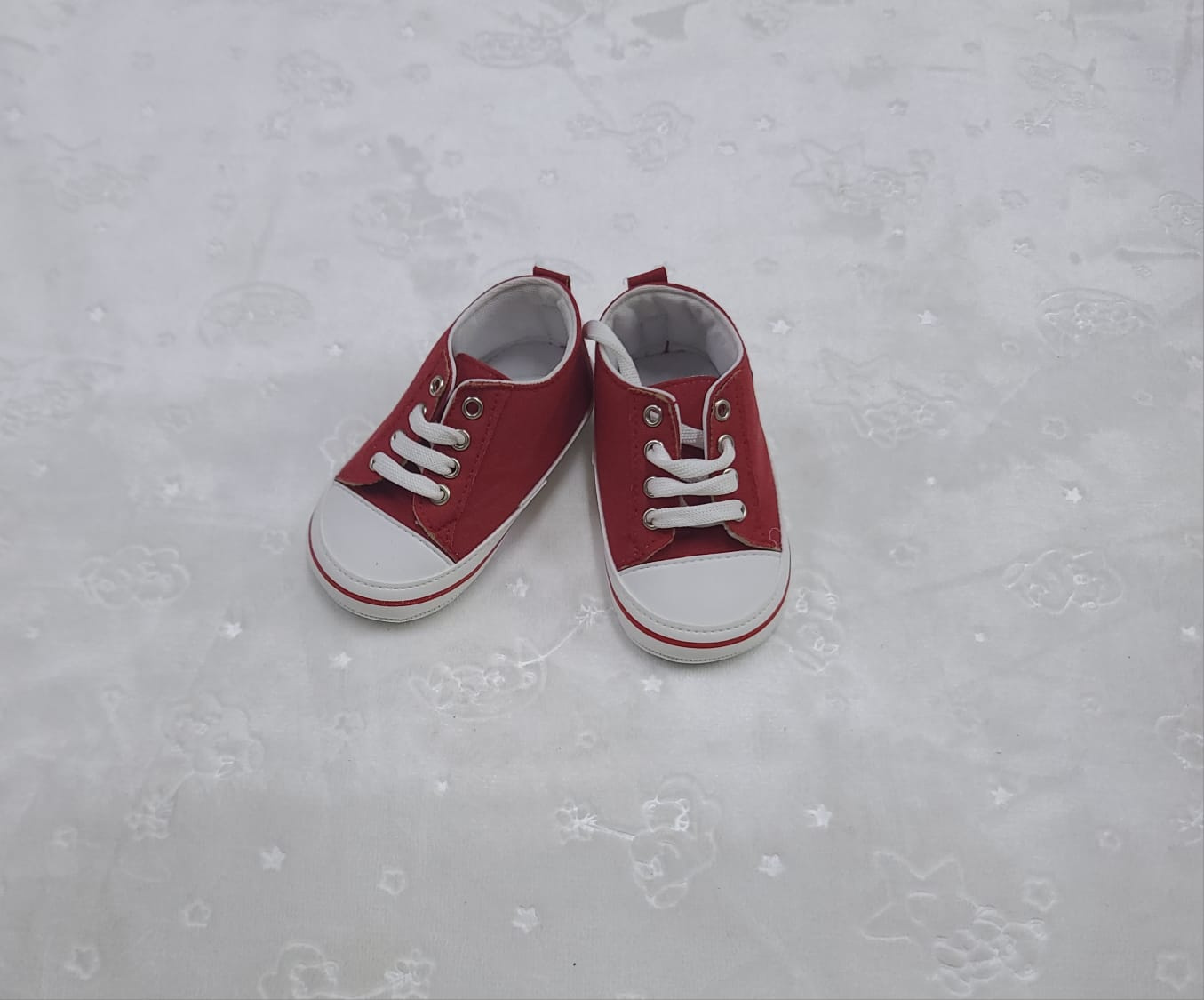 Papulin Canvas Baby Prewalker Sneakers – Size 18 (4–9 Months)