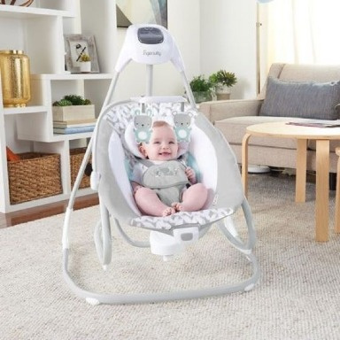 Ingenuity simple comfort cradling swing