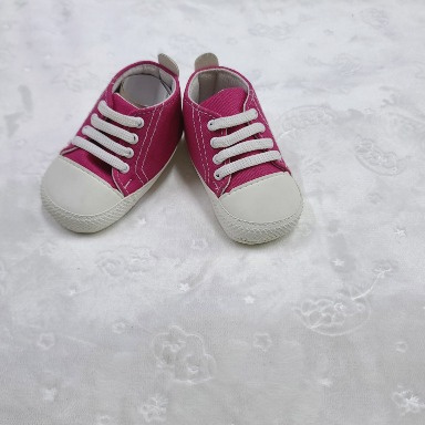 Leoncino Baby Prewalker Sneakers | Soft Sole Infant Shoes (Size 18, 4–9 Months)