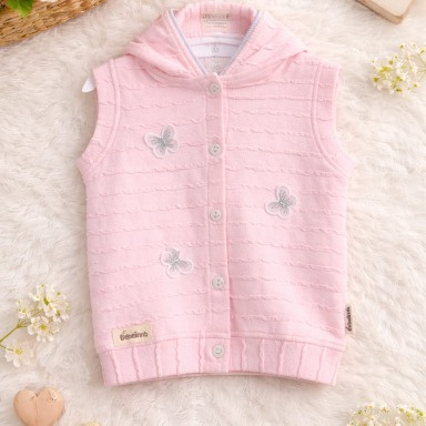 Baby Knit Hooded Vests – Cute & Cozy (3–18 Months)