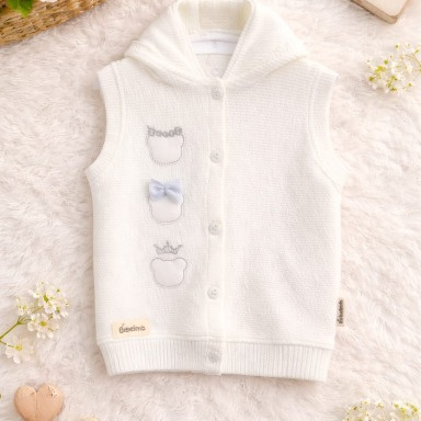 Baby Knit Hooded Vests – Cute & Cozy (3–18 Months)