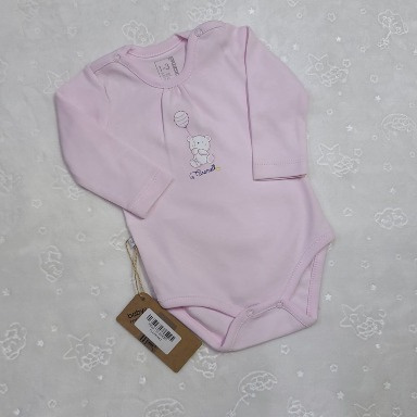 Caramell Long-Sleeve Baby Bodysuits | Cotton Infant Onesies 1–3 Months