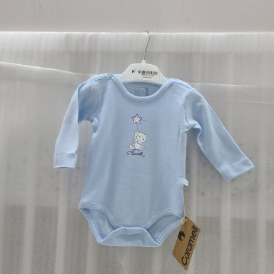 Caramell Long-Sleeve Baby Bodysuits | Cotton Onesies 6–9 Months
