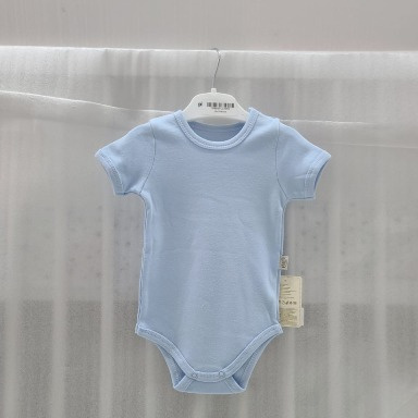 Baby Cotton Onesie Bodysuits – Ruffle Sleeve & Basic Styles (0–12 Months)