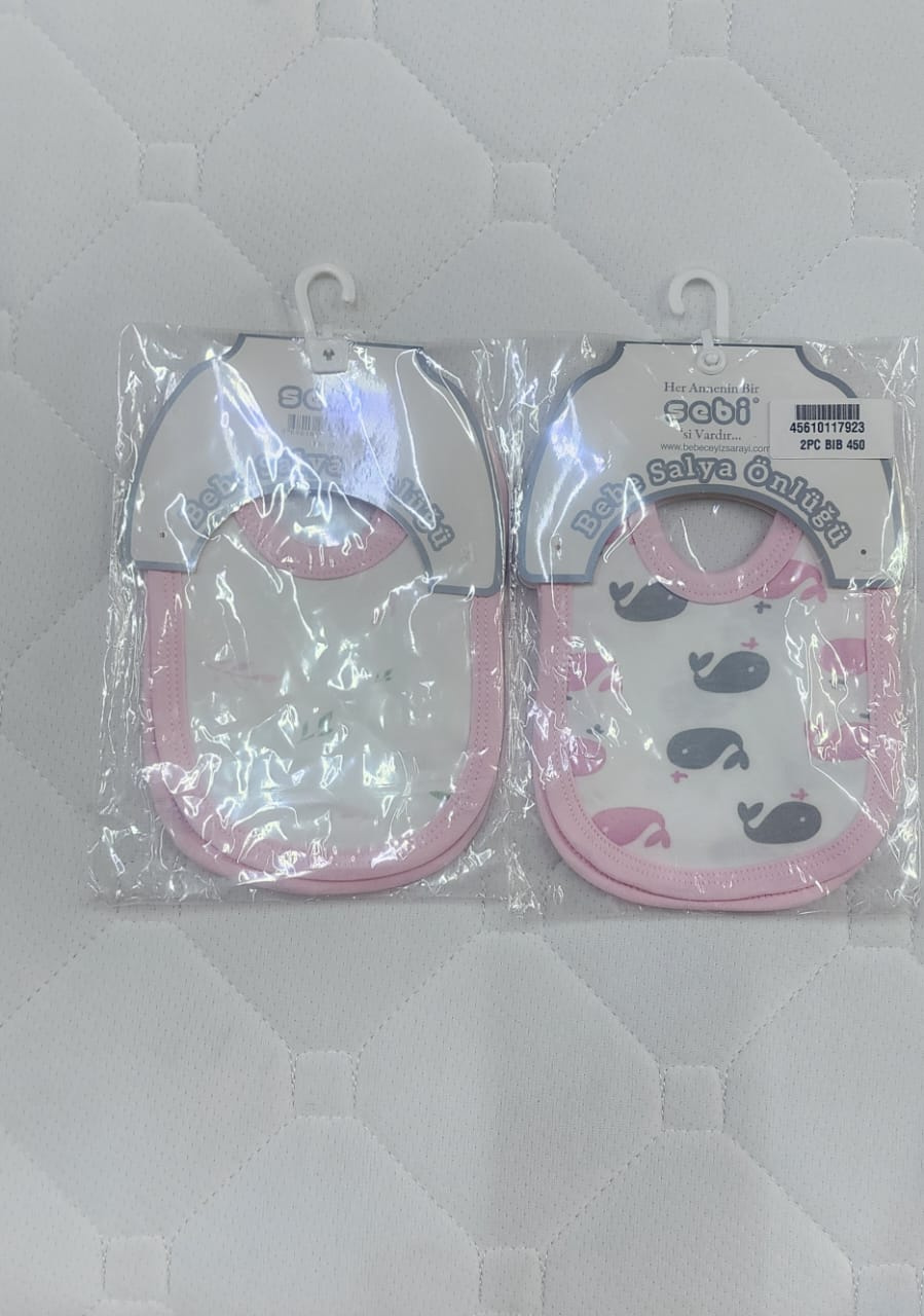 Sebi Bebe 2-Pack Baby Bib Set