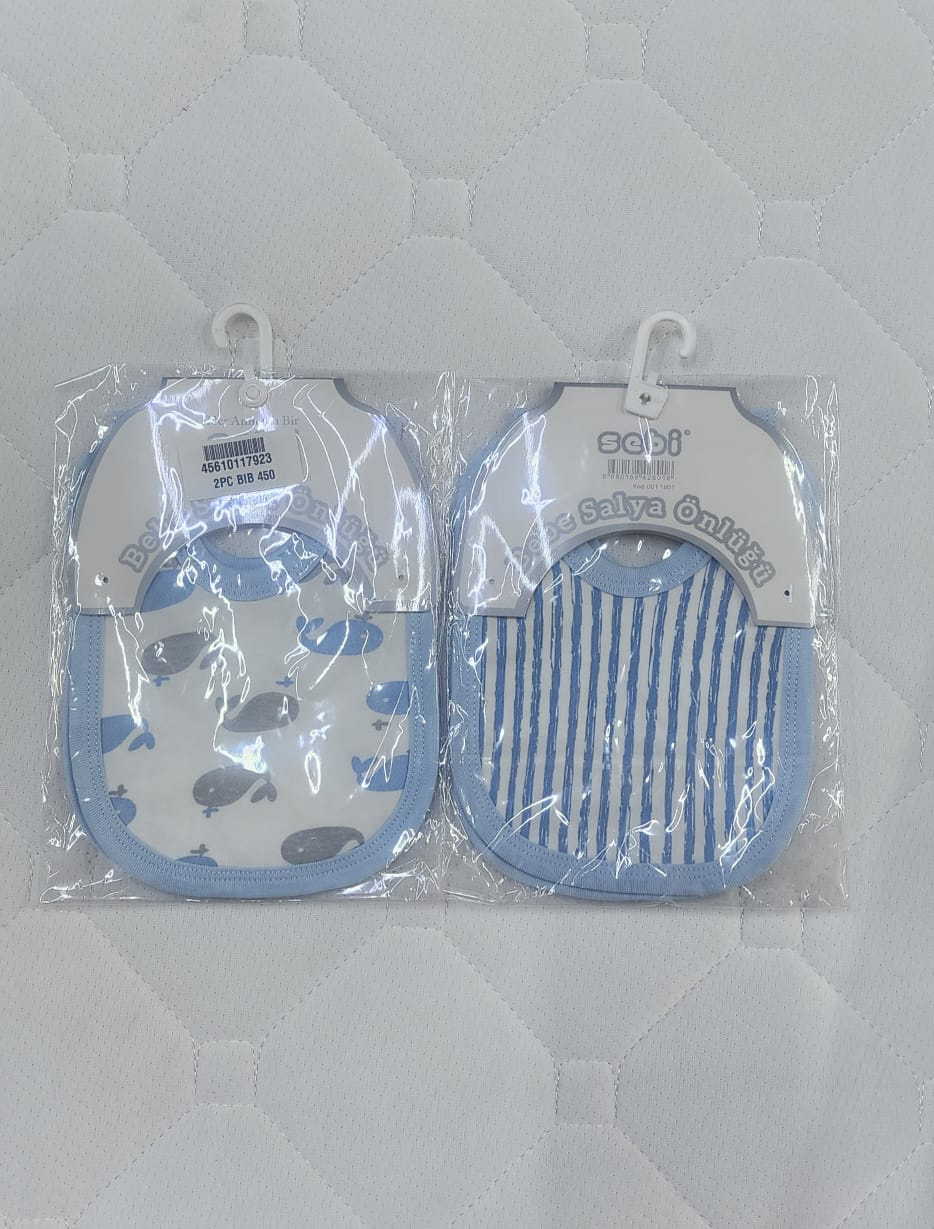 Sebi Bebe 2-Pack Baby Bib Set