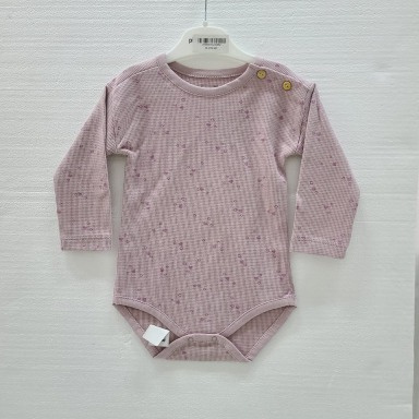 Caramell Baby Bodysuits Long Sleeve Cotton – Star, Floral & Heart Designs