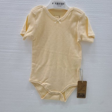 Caramell Short Sleeve Baby Bodysuits 3-Pack Cotton – Soft & Breathable