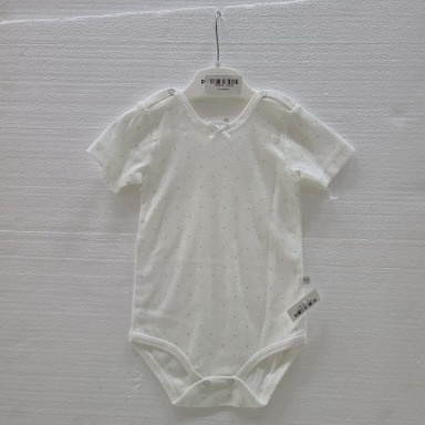 Caramell Short Sleeve Baby Bodysuits 3-Pack Cotton – Soft & Breathable