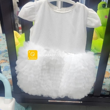 Lilac Tutu Princess Baby Girl Dress with Bow – 1 to 3 Years | Aquababy