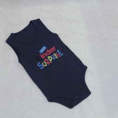 Bebio Sleeveless Baby Bodysuit – Cotton Atlet Style (3M & 18M)