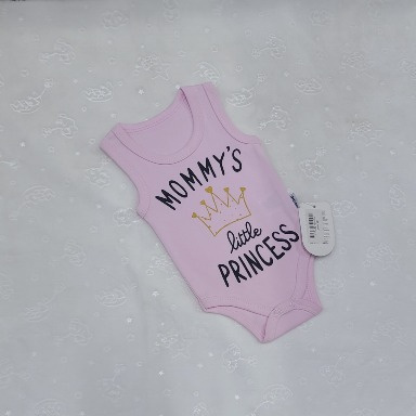 Bebio Sleeveless Baby Bodysuit – Cotton Atlet Style (3M & 18M)