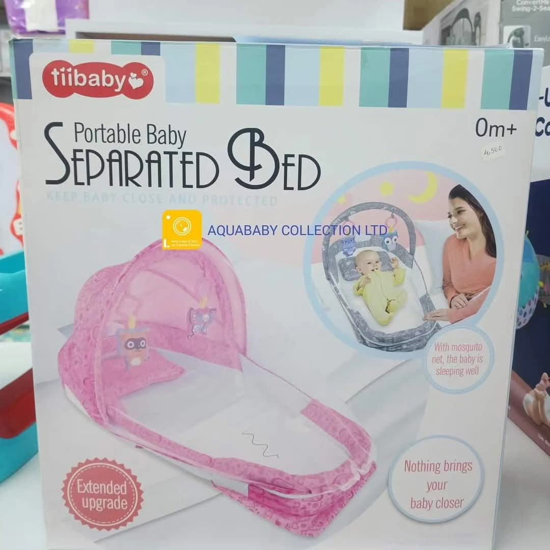 Portable separated bed