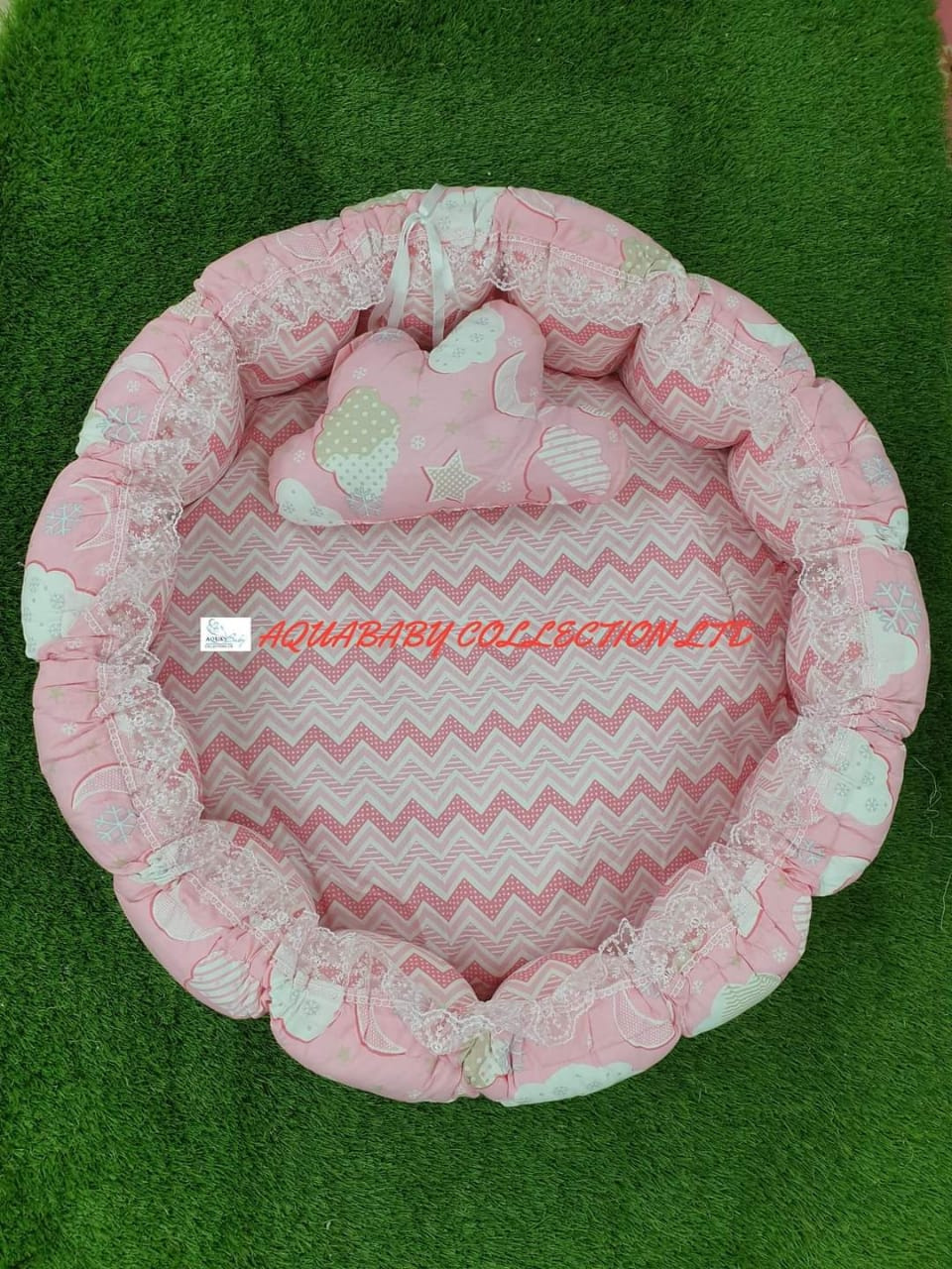 Round Baby Nest Bed (Baby Lounger / Baby Nest Sleeper)