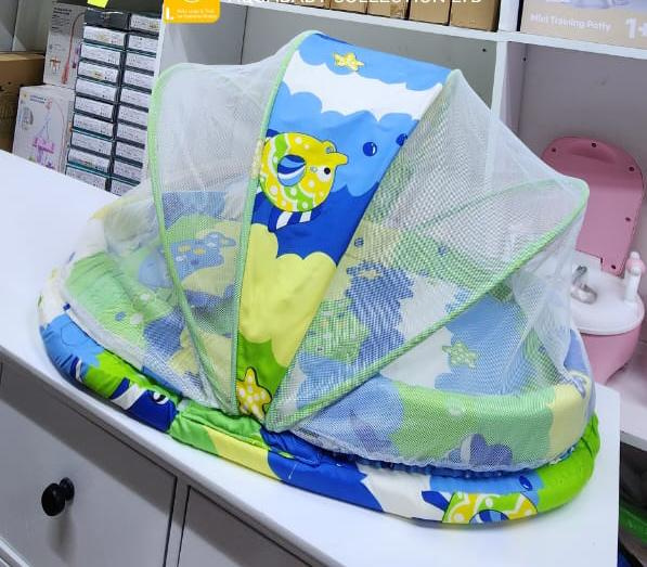 Cosleeper  Portable Baby Nest Co-Sleeper with Mosquito Net | Foldable Baby Lounger