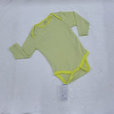 Baby Long Sleeve Bodysuit Cotton Rib (9–12M)