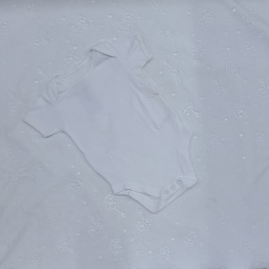 Baby Short Sleeve Bodysuit Cotton (12–18M)