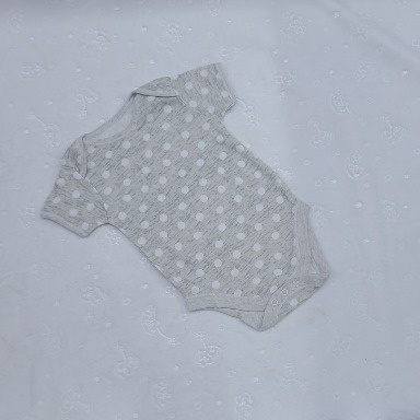 Baby Short Sleeve Bodysuit Cotton (12–18M)