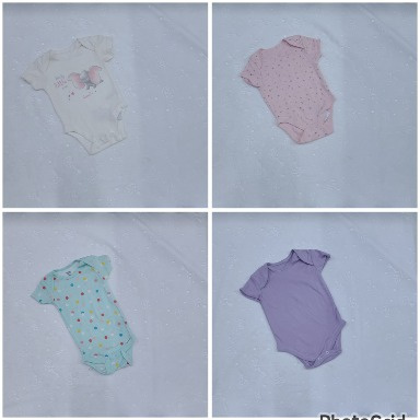 Disney Dumbo Baby Bodysuit Set Short Sleeve (3–6M)