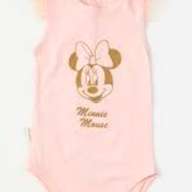 Minnie Mouse Pink Tulle Bodysuit & Skirt Set (6–24 Months)