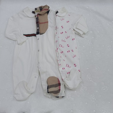 Soft Cotton Sleepsuits (3-Piece) for Babies 3–12 Months